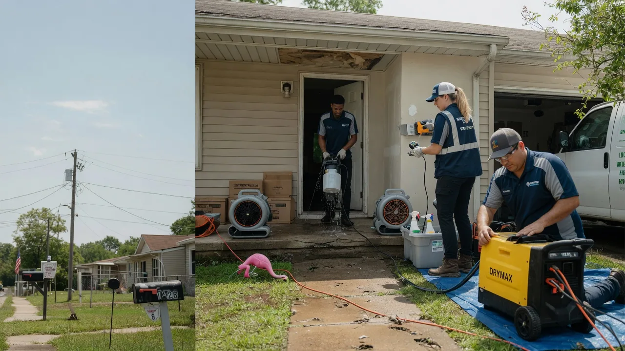 Storm Damage Water Removal in Lick Creek, KY near me